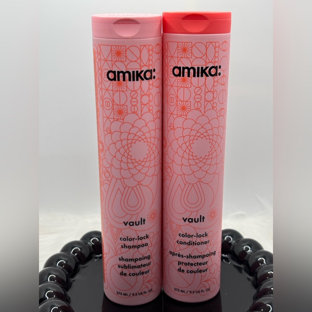 Amika Vault Color-Lock Shampoo and Conditioner set